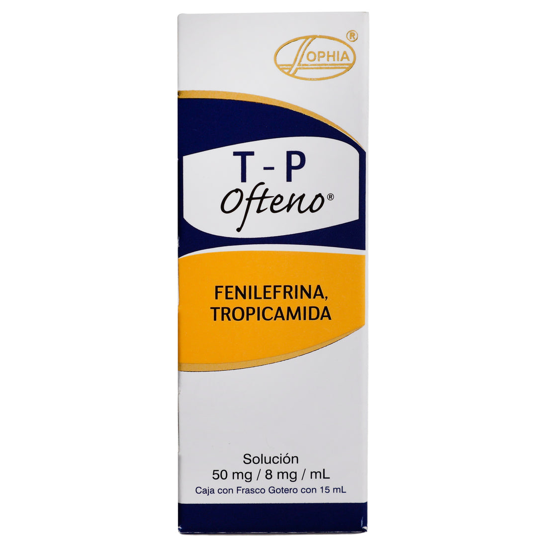 T-P Ofteno Gotas 50Mg/8Mg/Ml 15Ml (Fenilefrina/Tropicamida) 1 - 736085278453