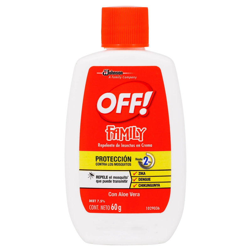 Repelente Off Family Crema 60G - WeCare Pharma