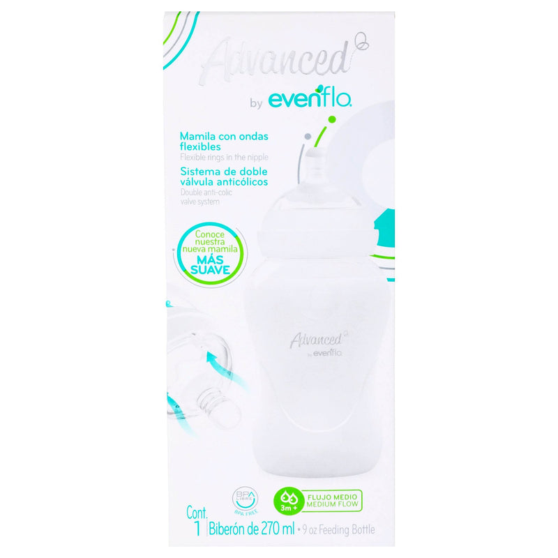 Biberon Advance Flujo Medio 9Oz Avent - WeCare Pharma