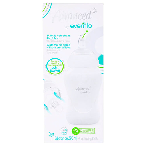 Biberon Advance Flujo Medio 9Oz Avent - WeCare Pharma