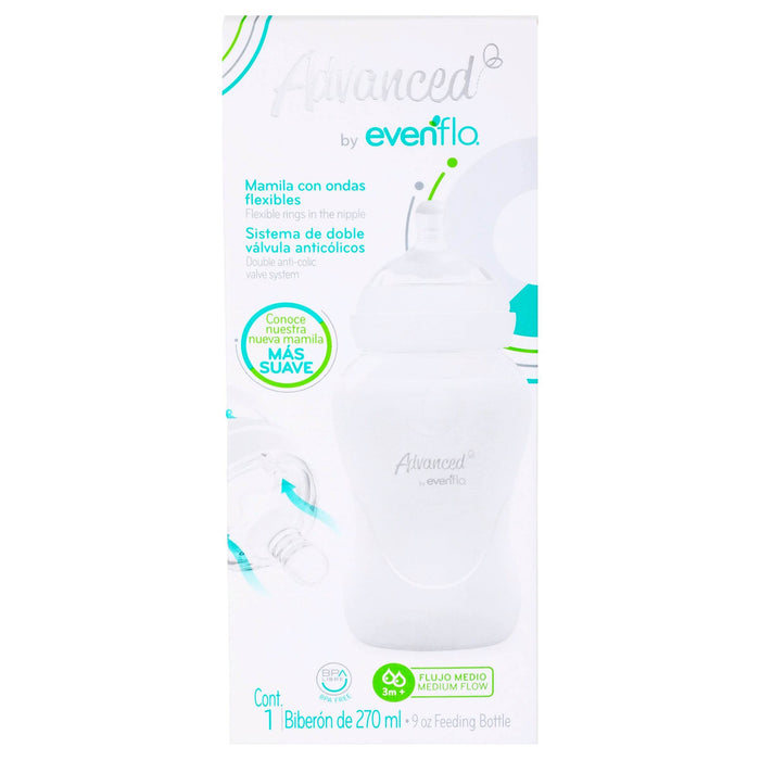 Biberon Advance Flujo Medio 9Oz Avent - WeCare Pharma