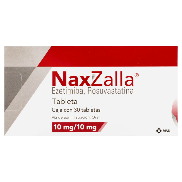Naxzalla (Ezetimiba/Rosuvastatina)Tab 10Mg/10Mg C30 - WeCare Pharma