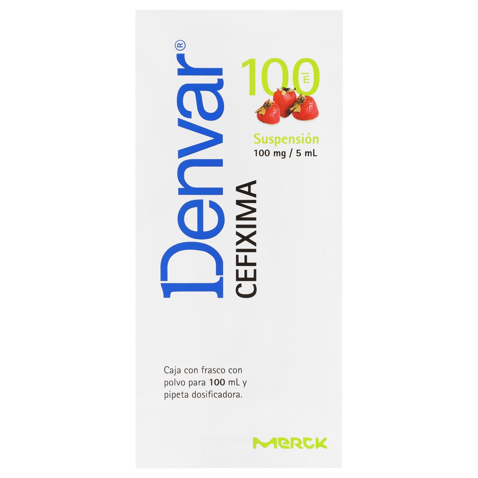 Denvar Suspensión 100Mg/5Ml 100Ml (Cefixima) 1 - 7501298216409