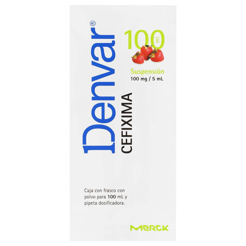 Denvar Suspensión 100Mg/5Ml 100Ml (Cefixima) - WeCare Pharma