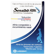 Sensibit-Rin Solución 0.4/0.1G 60Ml (Fenilefrina/Loratadina) - WeCare Pharma