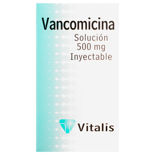 Vancomicina Frasco 500Mg Vitalis Ampulas - WeCare Pharma