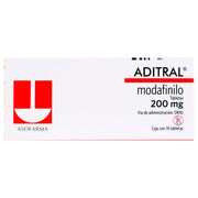 Aditral 200Mg Con 14 Tabletas (Modafilino) - WeCare Pharma