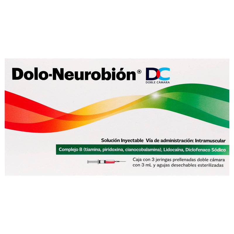 Dolo-Neurobion Dc Jeringa Prellenada Con 3 (Diclofenaco/Vit B) - WeCare Pharma