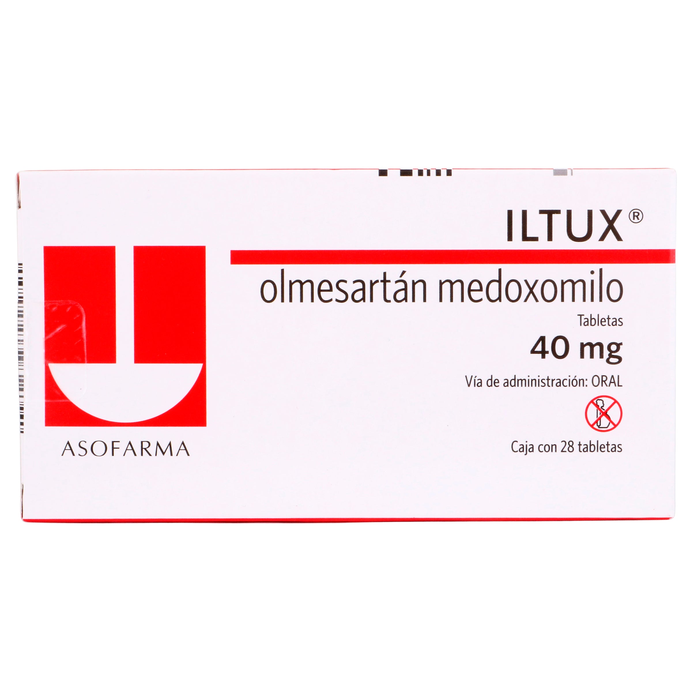 Iltux 40Mg Con 28 Tabletas (Olmesartan) 1 - 7841141002712