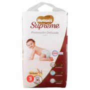 Pañal Huggies Supreme Unisex Etapa 3 Con 36 - WeCare Pharma
