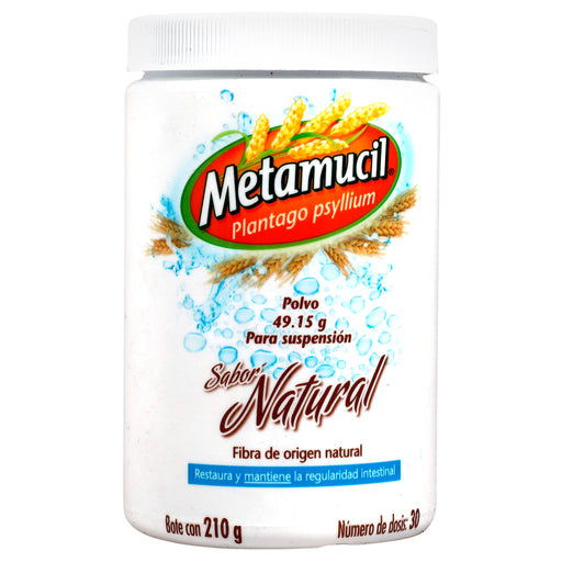 Metamucil Polvo 210G 30D (Plantago Psyllium) 1 - 020800790222