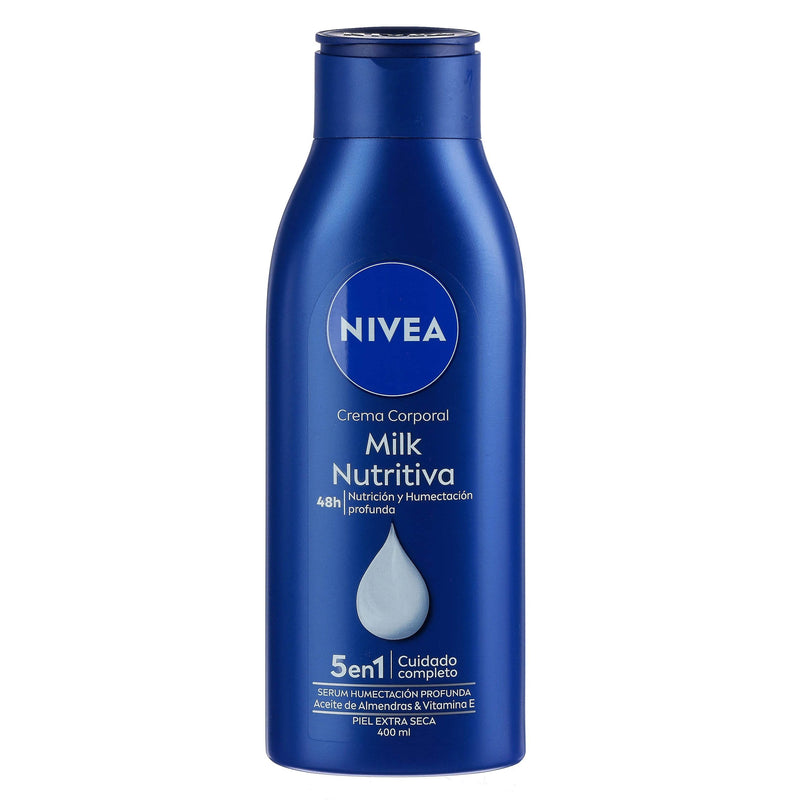Nivea Milk Nutritiva Crema 400Ml - WeCare Pharma