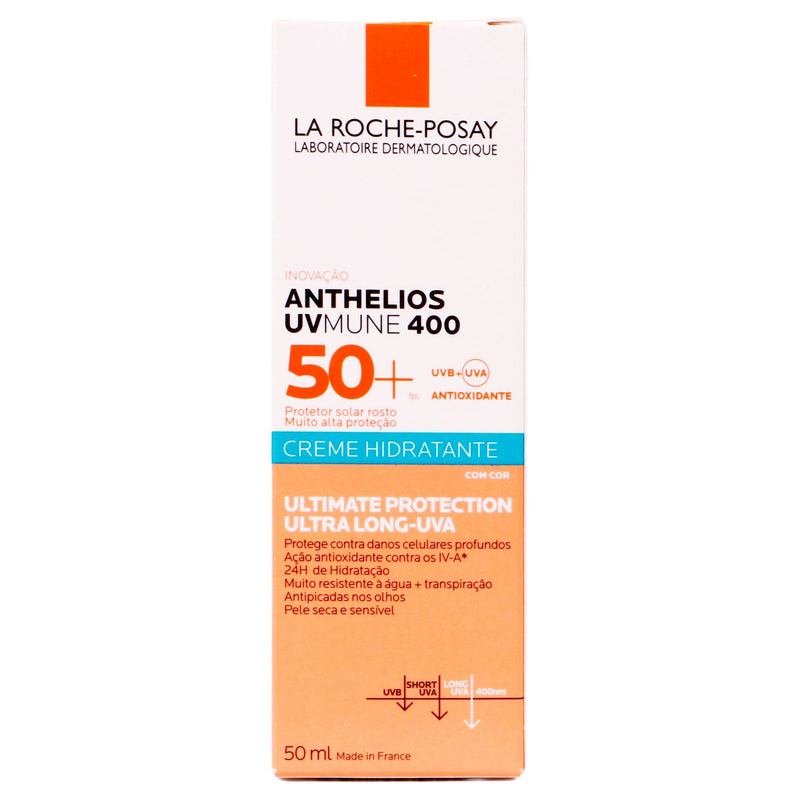 Anthelios Uvmune 400 Hidratante Fps50 Color 50Ml - WeCare Pharma