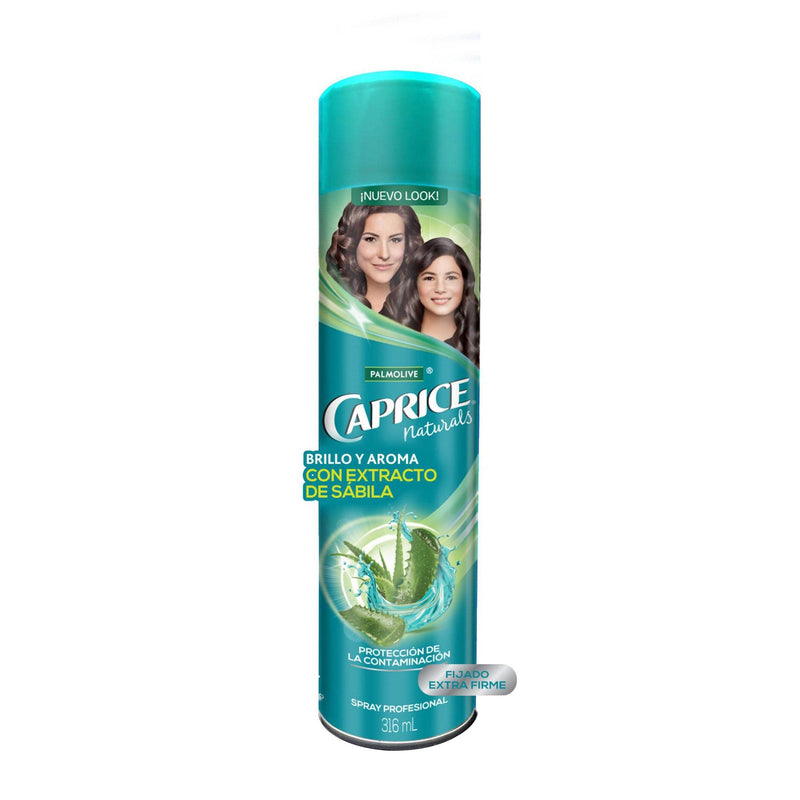 Fijador Caprice Naturals Sábila Spray 316Ml - WeCare Pharma