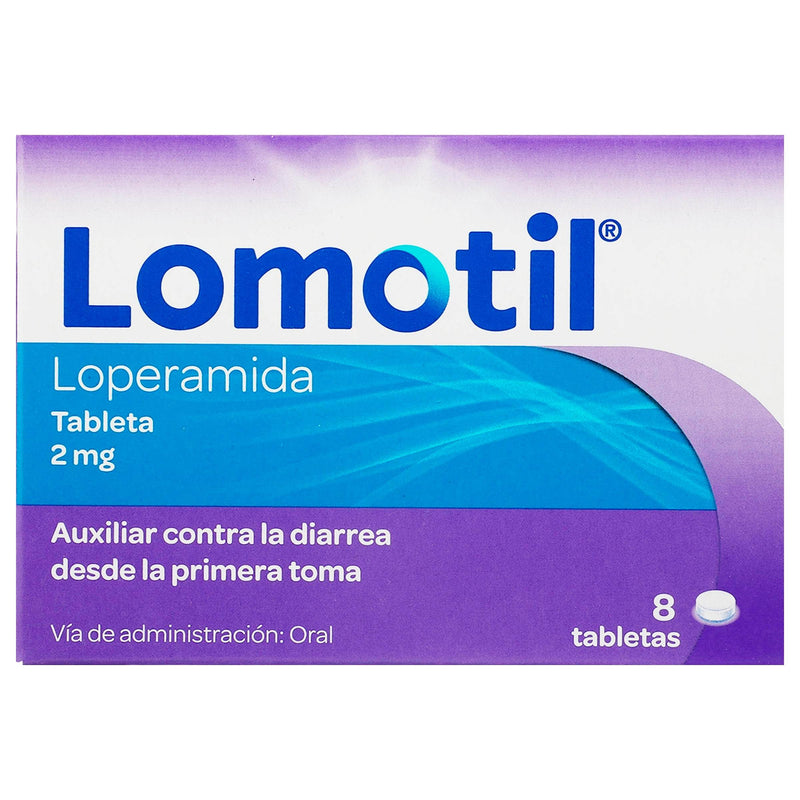 Lomotil 2Mg Con 8 Tabletas (Loperamida) - WeCare Pharma
