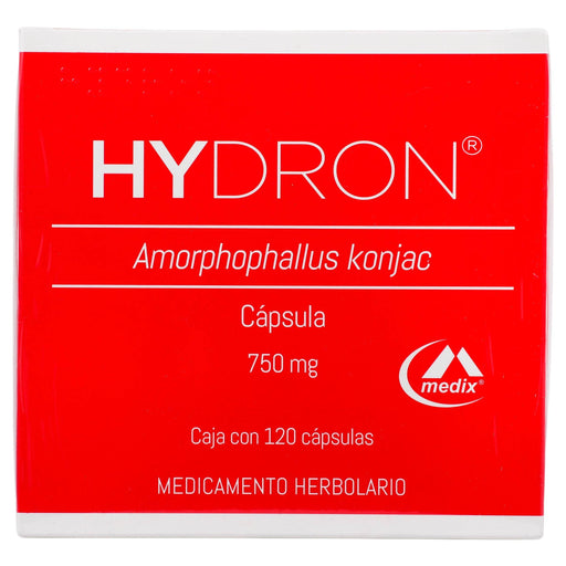 Hydron (Amorphophallus Konjac) Capsulas 750Mg Con 120 - WeCare Pharma