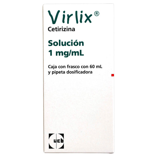 Virlix Infantil Solución 1Mg/Ml 60Ml (Cetirizina) - WeCare Pharma