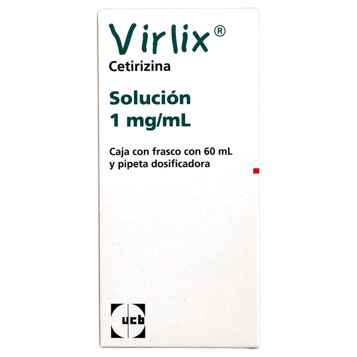 Virlix Infantil Solución 1Mg/Ml 60Ml (Cetirizina) - WeCare Pharma