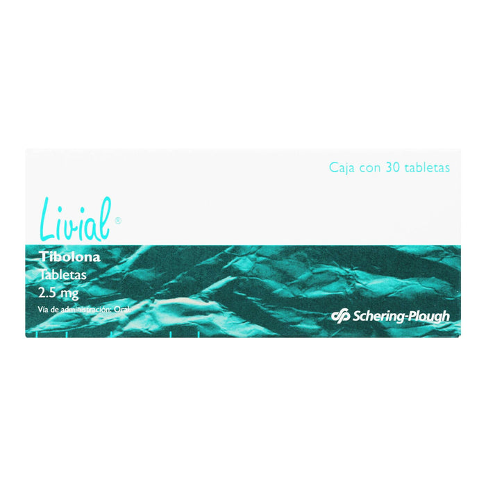 Livial 2.5Mg Con 30 Tabletas (Tibolona) - WeCare Pharma