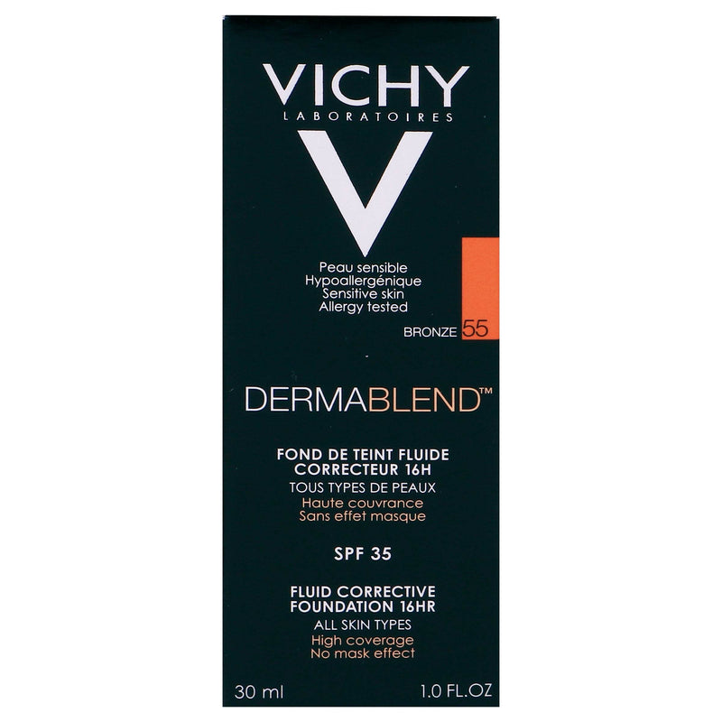 Vichy Dermablend Fluido 55 Bronce Fps35 20Ml - WeCare Pharma