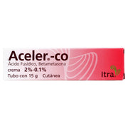 Aceler-Co Crema 2%/1% 15G (Acido Fusidico/Betametasona) - WeCare Pharma