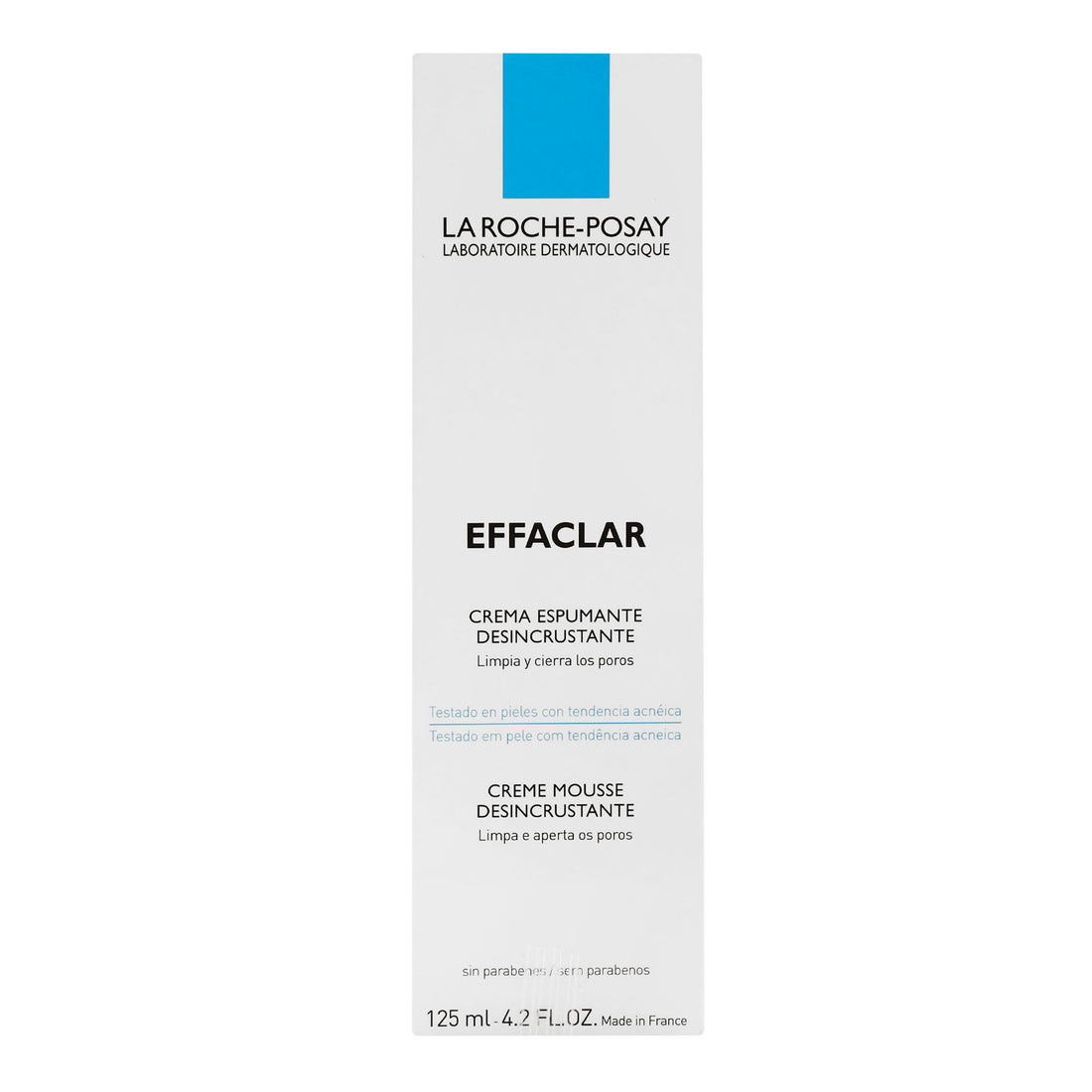 La Roche-P Effaclar Crema Moussante 125Ml 1 - 3433422404366