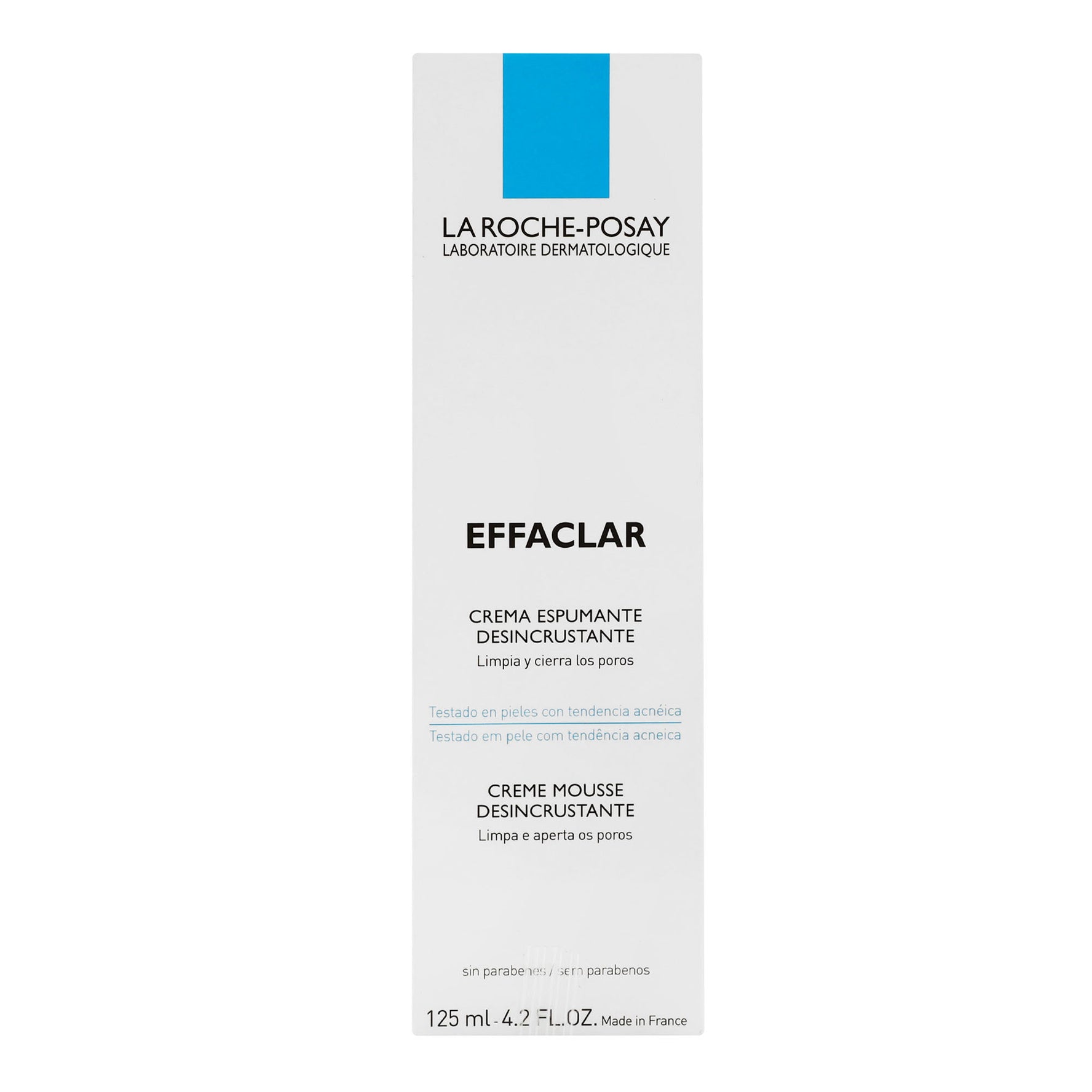 La Roche-P Effaclar Crema Moussante 125Ml 1 - 3433422404366