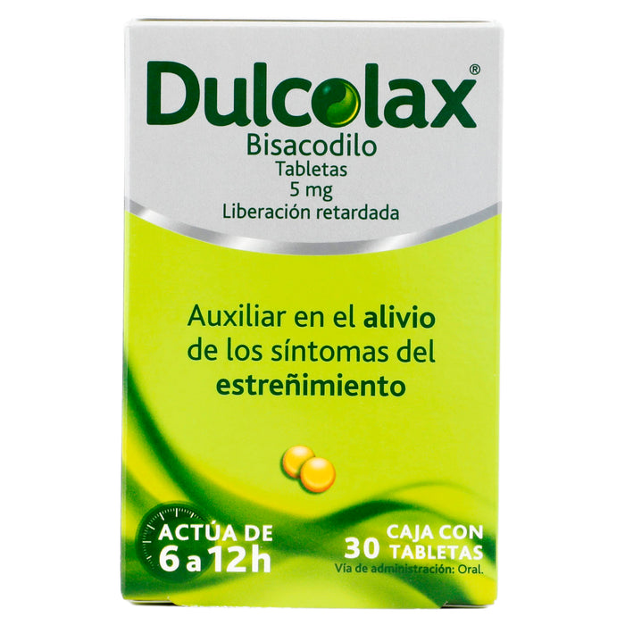 Dulcolax 5Mg Con 30 Tabletas (Bisacodilo) 1 - 7501165011663