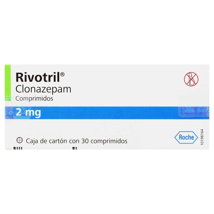 Rivotril (Clonazepam) Tabletas 2Mg Con 30 - WeCare Pharma