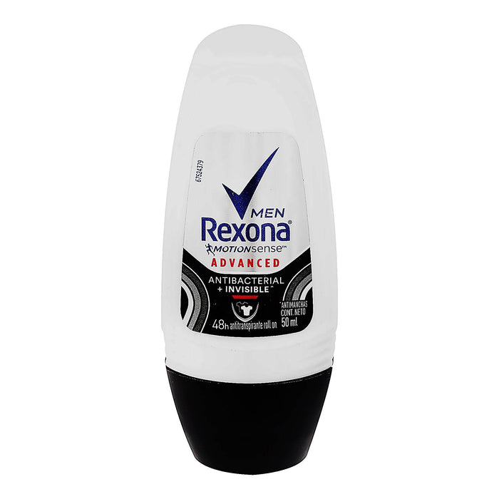 Desodorante Rexona Men Antibacterial Roll-On 50Ml - WeCare Pharma