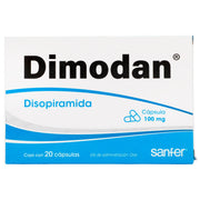 Dimodan 100Mg Con 20 Capsulas (Disopiramida) - WeCare Pharma