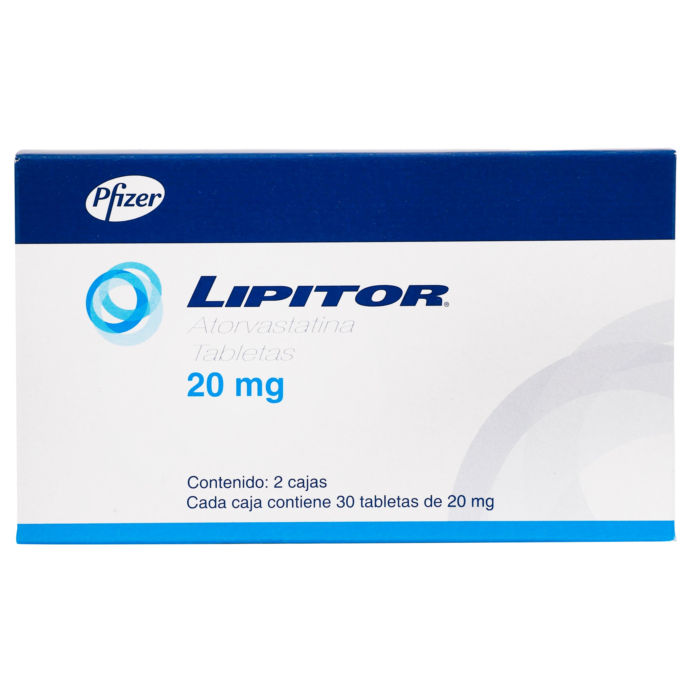 Lipitor 20Mg Con 30+30 Tabletas (Atorvastatina) 1 - 7501287640895