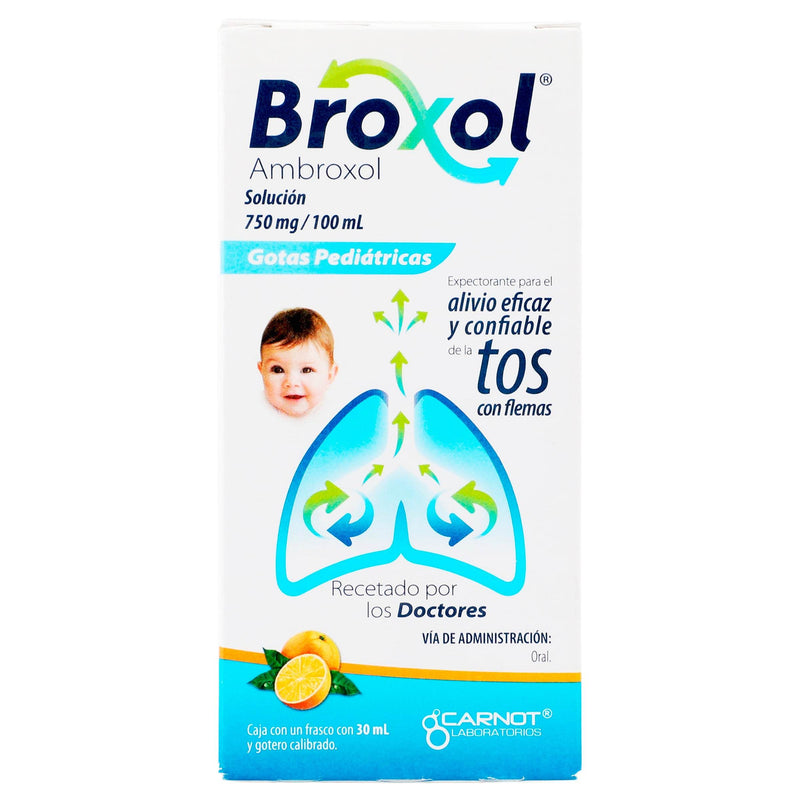 Broxol Ped Gotas 750Mg 30Ml (Ambroxol) - WeCare Pharma