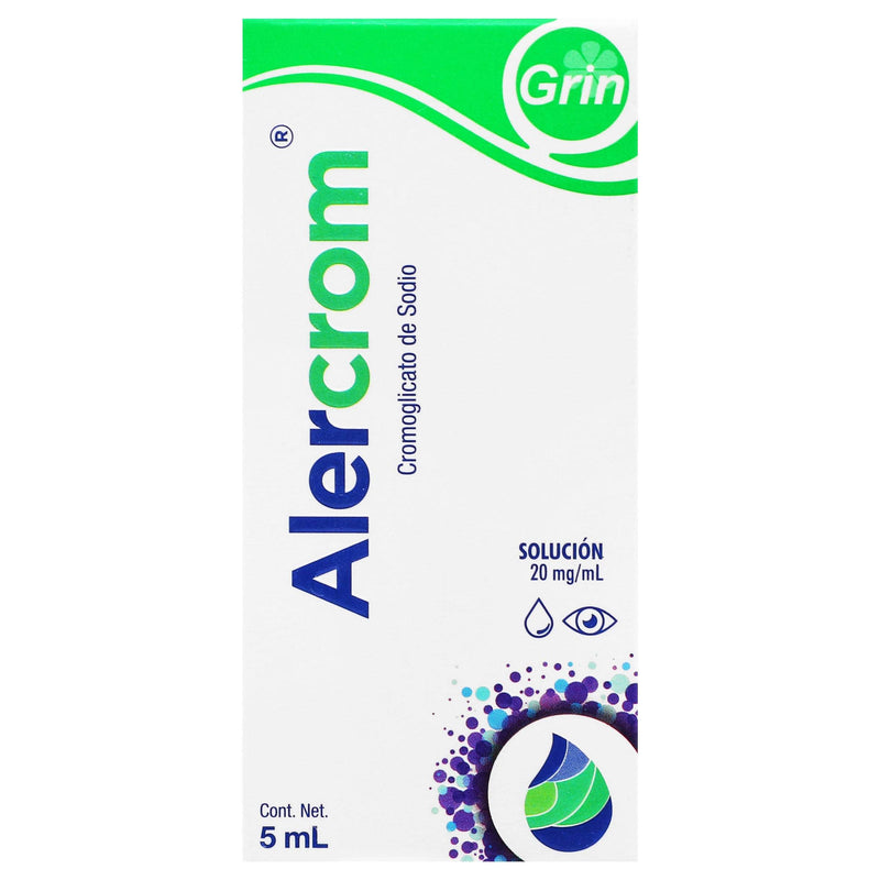 Alercrom Gotas 2% 5Ml (Cromoglicato De Sodio) - WeCare Pharma