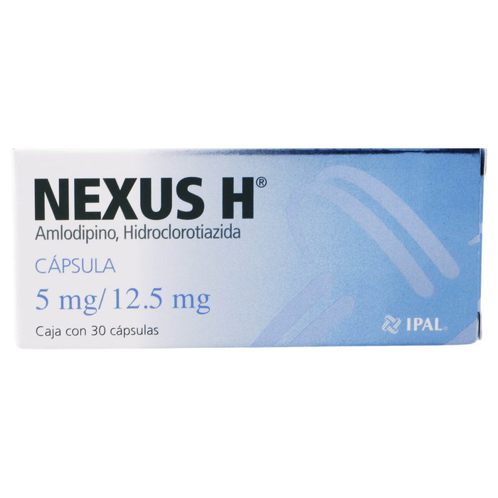 Nexus H 5Mg/12.5Mg Con 30 Tabletas (Amlodipino/Hidroclorotiazida) - WeCare Pharma