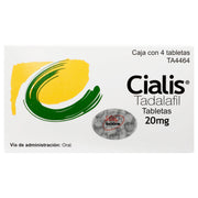 Cialis 20Mg Con 4 Tabletas (Tadalafil) - WeCare Pharma