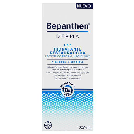 Bepanthen Derma Loción Corporal Uso Diario Para Piel Seca Y Sensible 20Ml 1 - 7501008499535