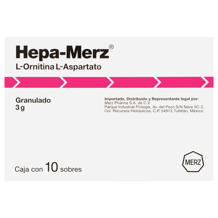 Hepa-Merz Gran 3G Con 10 (L-Ornitina/L-Aspartato) 1 - 4046222405458