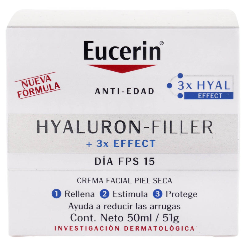 Eucerin Crema Hyaluron Filler Antiedad Dia Fps15+50Ml - WeCare Pharma