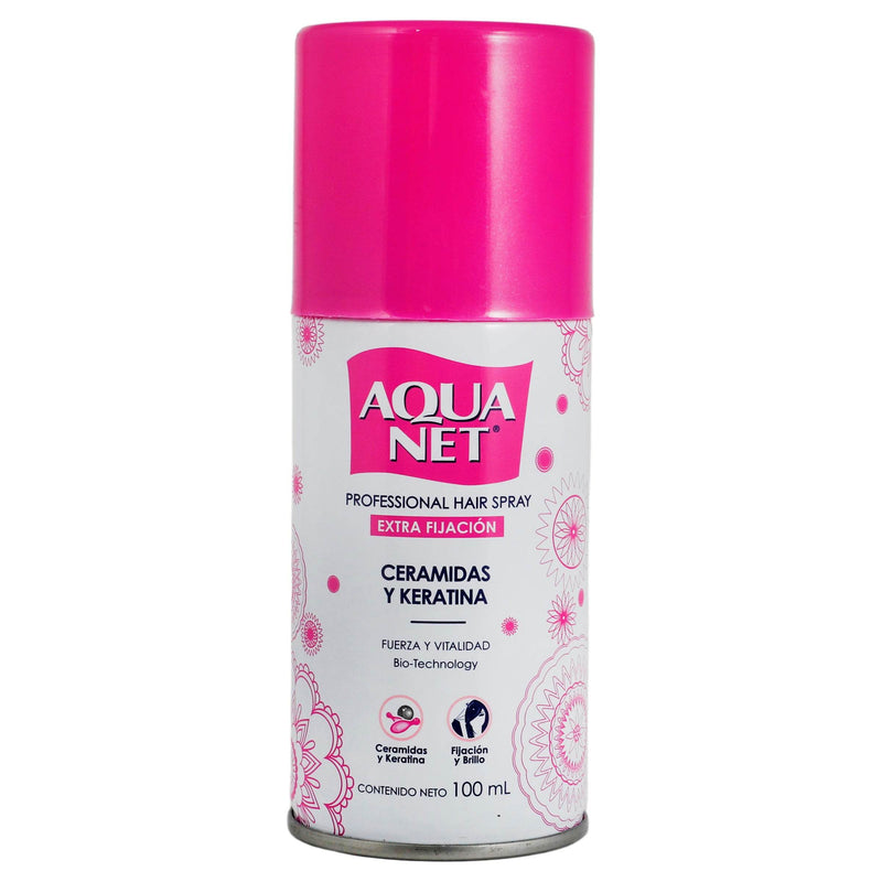 Fijador Aqua Net Ceramidas Spray 100Ml - WeCare Pharma
