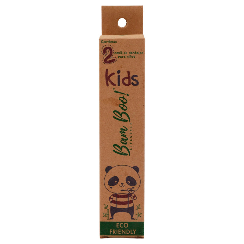 Bam Boo Cepillo Dental Kids Con 2 - WeCare Pharma