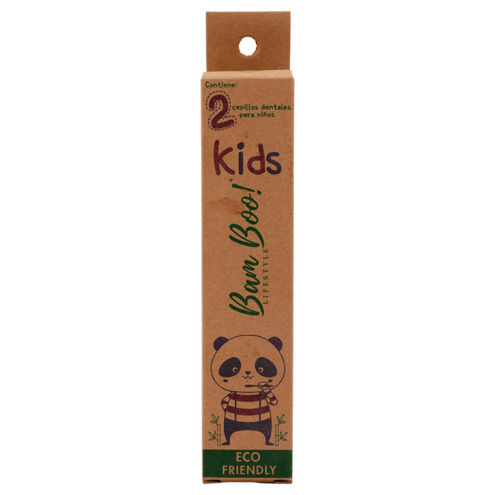 Bam Boo Cepillo Dental Kids Con 2 - WeCare Pharma