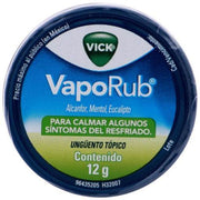 Vick Vaporub Lata 12G (Alcanfor/Mentol/Eucalipto) - WeCare Pharma