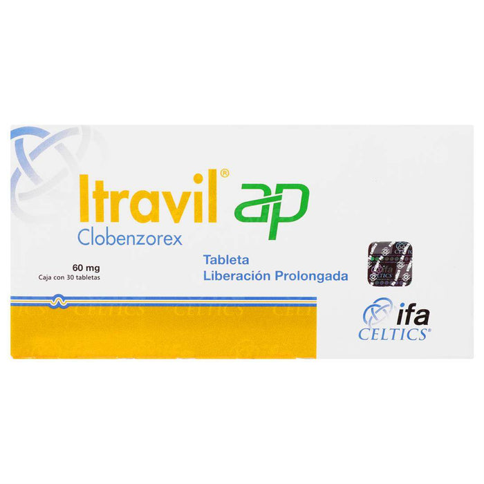 Itravil Ap (Clobenzorex) Tabletas 60Mg Con 30 - WeCare Pharma