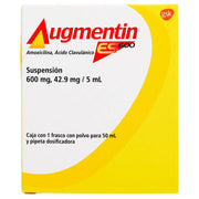 Augmentin Es Suspensión 600Mg/42.9Mg/5Ml 50Ml (Amoxicilina/Clavulanato) - WeCare Pharma