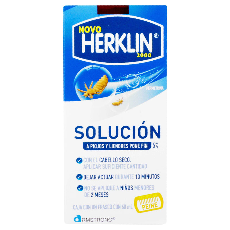 Novo Herklin 2000 Solución 5% 60Ml - WeCare Pharma