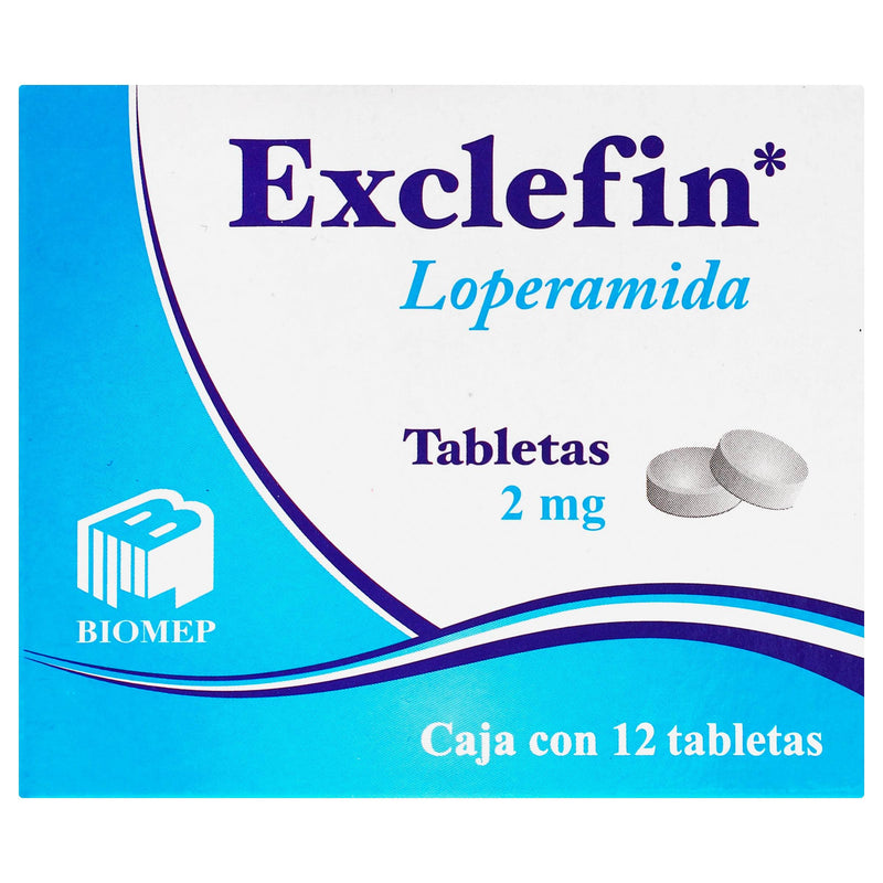 Exclefin (Loperamida)Tab 2Mg C12 - WeCare Pharma