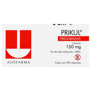 Prikul 150Mg Con 28 Capsulas (Pregabalina) - WeCare Pharma