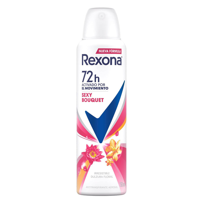 Desodorante Rexona Woman Sexy Bouquet Spray 150Ml - WeCare Pharma