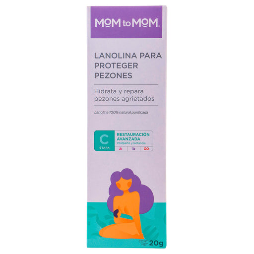 Lanolina Mom To Mom Cuidado Pezon Crema 20G - WeCare Pharma